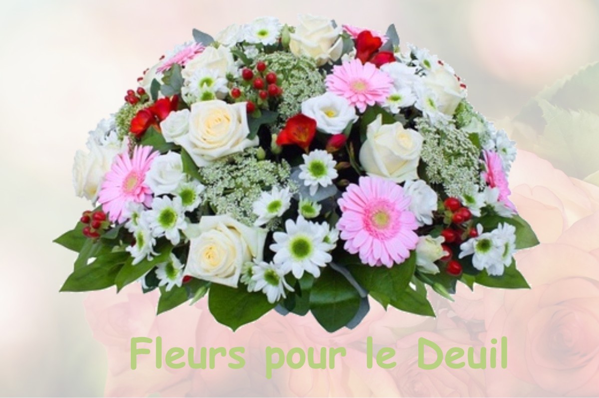 fleurs deuil MONTFORT-L-AMAURY